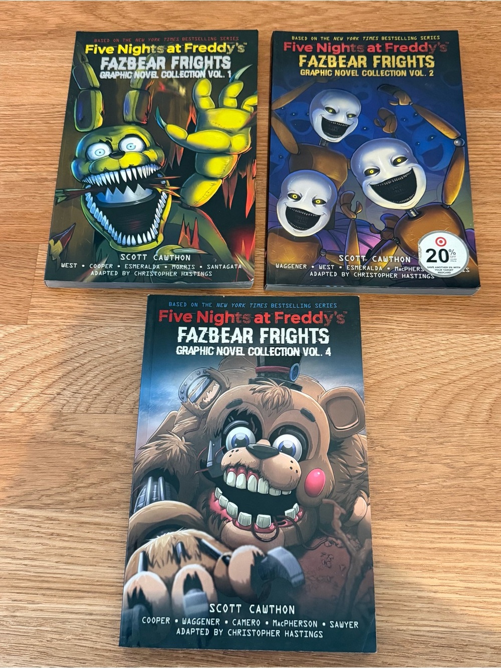 3 Five Nights at Freddyโs Books